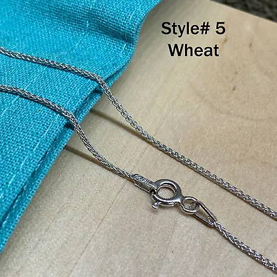 Real SILVER Unique Jewelry SOLID 925 Sterling Silver Chain Necklace Made Italy • $10.99