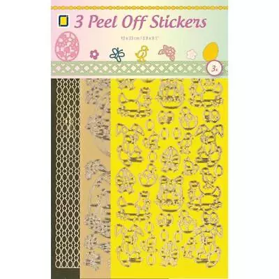 JEJE Peel Off Stickers 3pcs - Easter 3.9911 • £2.39