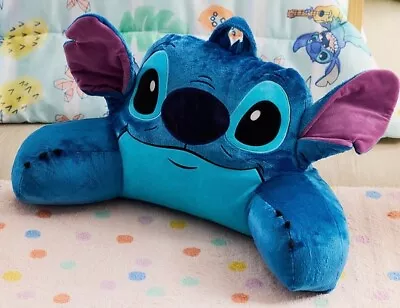 Disney ( Lilo  ) & STITCH Face Plush Backrest Pillow 25x15  The Big One - New • $42.95