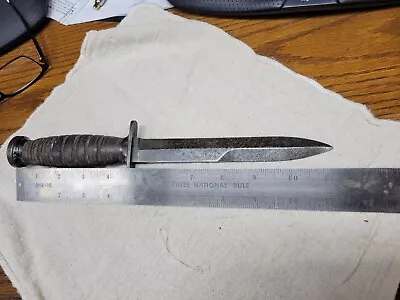 WWII Unsigned M3 Fighting Knife 6 1/2  Blade ~  ༼ʘ̚ل͜ʘ̚༽  ~ • $77.77