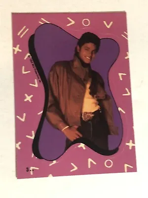 Michael Jackson Trading Card Sticker 1984 #3 • $2.25