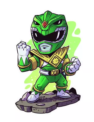 Mighty Morphin Power Rangers 3 - 6  Vinyl Decal Stickers • $4.99