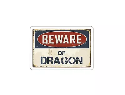 Beware Of Dragon Sticker • $2.90