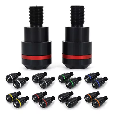 Motorcycle HandleBar End Plugs Aftermraket Fit For Yamaha MT01 MT125 MT07/FZ07 • $13.46