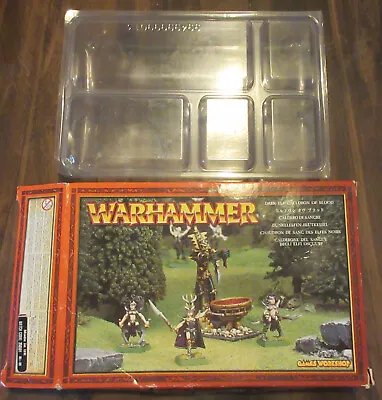 Warhammer EMPTY Collector's Box : Dark Elves Cauldron Of Blood • £12.66