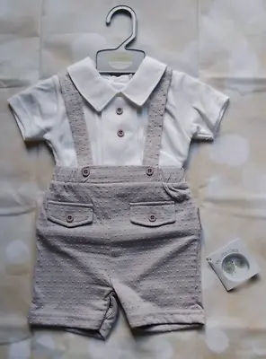 BNWT Baby Boys Dungaree 2 Piece Set By My Little Chick⛱️ • £7.25