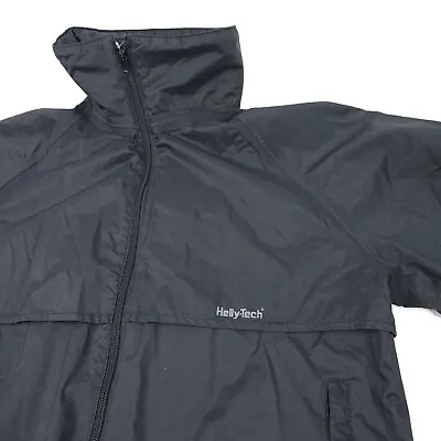 Helly Hansen Mens Jacket Size Small Blue Soft Shell Windbreaker  • $22.50