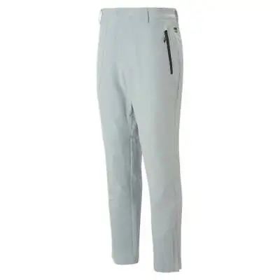 Puma Seasons Raincell Running Athletic Pants Mens Grey Casual Athletic Bottoms 5 • $23.45