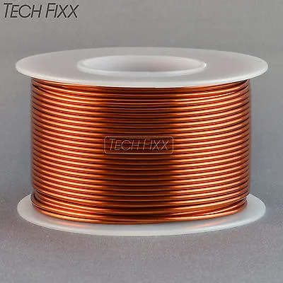 Magnet Wire 18 Gauge AWG Enameled Copper 100 Feet Coil Winding And Crafts 200C • $12.60