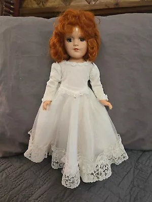 Vintage Mary Hoyer Doll - 14 Inches - Composition - Signed & Marked (#319) • $42