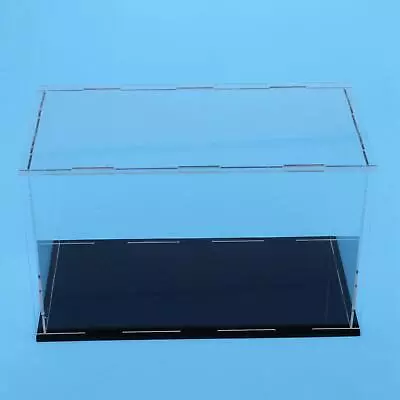 Clear Model Toy Show Box Countertop Box Dustproof Protection Display Case • £8.81