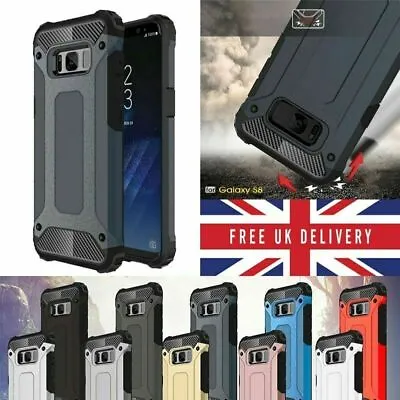 Phone Case For Samsung S24 S23 S22 S10 Plus Tough Shockproof Hard Armor Cover • £6.99