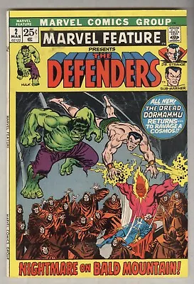 Marvel Feature #2 March 1972 VG+ Defenders Dormammu • $34.95