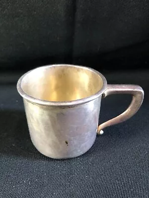 1950's Vintage Sterling Baby Cup Engraved Name 120.8 Grams • $79