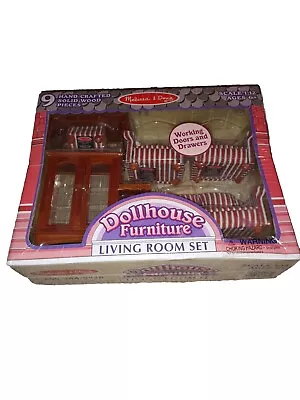 Melissa & Doug Dollhouse Furniture 4 Piece Bathroom Set #2584 New/Sealed • $25.95