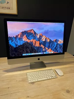 Apple IMac (27-inch Late 2012) 20 3.4 GHz I7 16GB + Mac Mouse And Keyboard • £124