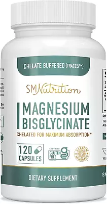 Magnesium Bisglycinate 400Mg | 100% Chelated With TRAACS® For Maximum Absorption • £21.50