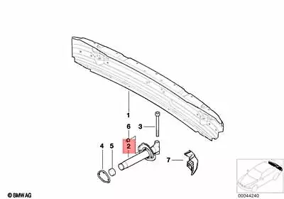 Genuine BMW E39 520d 520i 523i 2.4 525d Shock Absorber Rear Right 51128248032 • $141.39