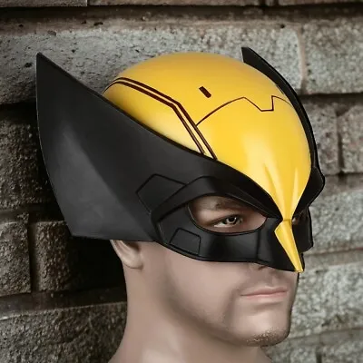 Wolverine Mask Men Cosplay X Men Cowl Helmet Replica Roleplay Costume Prop Weara • $47