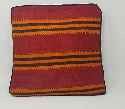 Vintage Afghan Tribal Kilim Pillow Cover/ Decorative Pillow Afghan Nomadic Cushi • $20