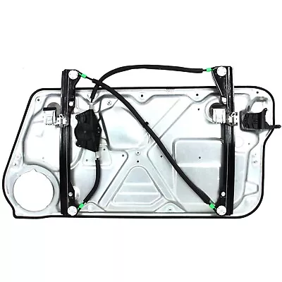 Power Window Regulator For 1998-2010 VW Volkswagen Beetle Front Left With Panel • $50.37