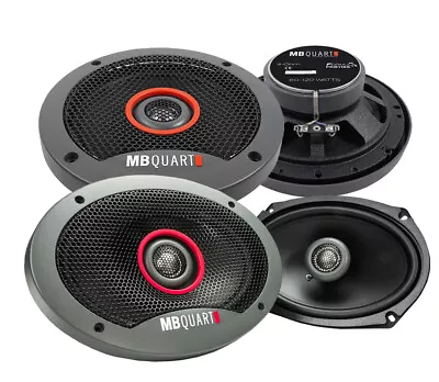 2) MB QUART FKB169 6x9  300 Watt Car Speakers+(2) 6.5  240 Watt Speakers • $76.99
