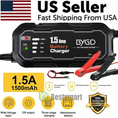 1500mAh DC 12V Car Jump Starter Booster Jumper Box Power Bank Battery Charger A+ • $27.99