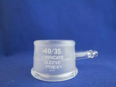 $19.95 • Buy Pyrex 40/35 Vacuum Sleeve Collar Valve Stopcock Seal For Desiccator