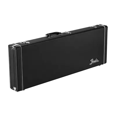 NEW Fender Classic Series Wood Guitar Hard Case Stratocaster Telecaster - Black • $179.99