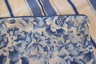 Vintage Laura Ashley Palace Garden Twin Duvet Cover~Floral/Stripes~2 Available • $65