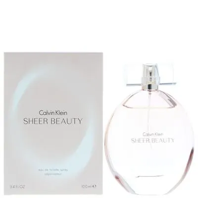 Calvin Klein Ck Sheer Beauty Eau De Toilette 100ml Women Spray • £33.24