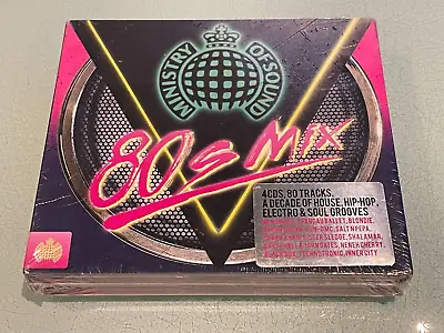 80s Mix - 4 CDs Box Set - 2014 Ministry Of Sound - 80 Tracks House  NEW & SEALED • £9.95