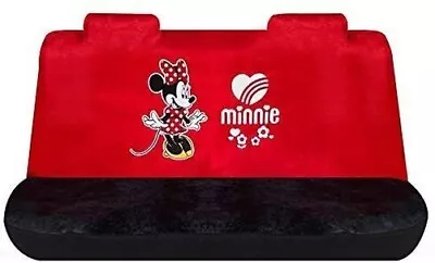 Disney Minnie Mouse Rear Seat Cover - For Sedans Official Minnie Car Accessory • $51