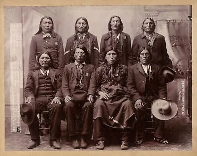 Native American Indian Chiefs Plenty Horses Trial 10x8 Photo Print Poster • £4.50