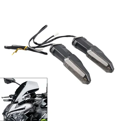 LED Turn Signal Light Indicator Lamp Flash Fit KAWASAKI Z900 RS Z1000 ER-6N • £17.33