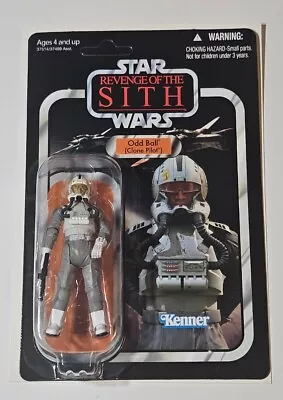 Star Wars Odd Ball Clone Pilot Vintage Collection MOC Hasbro VC97 Unpunched • $94.95