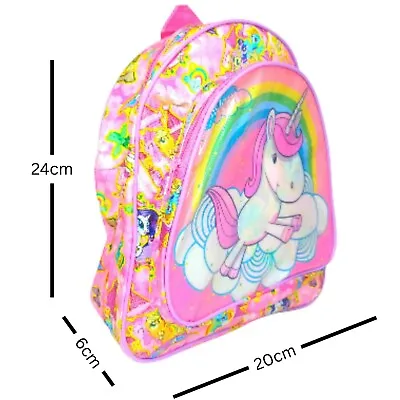$8 • Buy Unicorn Rainbow - Small Character Backpack Travel School