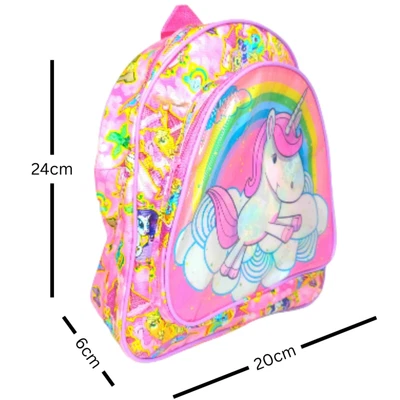 $8 • Buy Unicorn Rainbow - Small Character Backpack Travel School