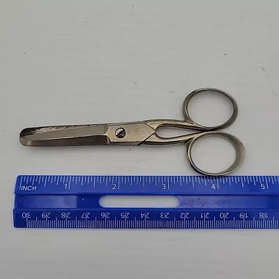 VINTAGE 4” CLAUSS SMALL SCISSORS # 154 Made In USA • $7.99