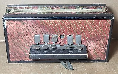 Antique Childs Toy Accordion Squeeze Box Vintage Not Working    (TR2) • $44.99