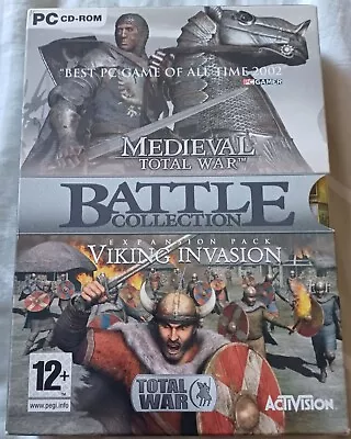 Medieval Total War Battle Collection (Viking Invasion) Box Set - Complete • £10