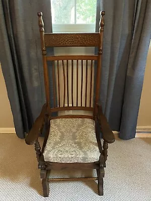 Beautiful ANTIQUE JEFFERSON  Rocking / Glider CHAIR   RARE ! • $225