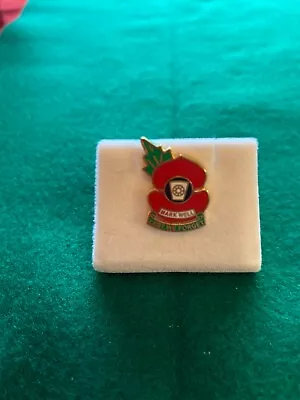£6 • Buy Poppy With Mark Keystone Centre Lapel Badge