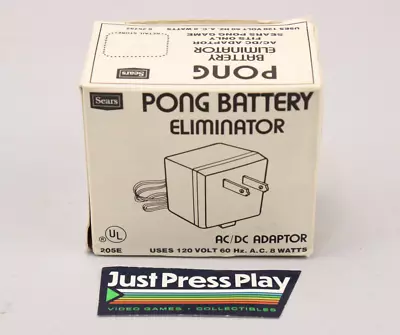 VTG Sears Pong Game Battery Eliminator AC/DC Adaptor Adapter CIB W/Original Box! • $29.99