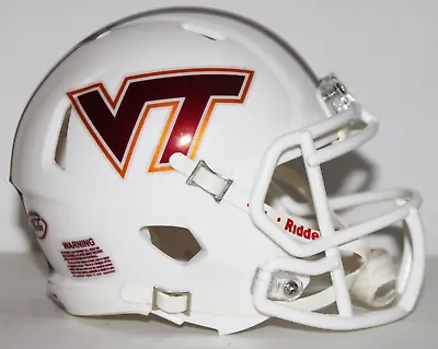 2022 Virginia Tech Hokies Custom Riddell Mini Helmet Vs Liberty • $65