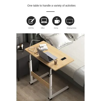 $35.99 • Buy Mobile Laptop Desk Computer Table Stand Adjustable Beds Bedside Portable Study