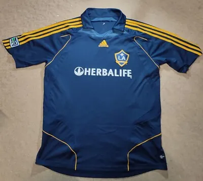 2008 Adidas La Galaxy Away Shirt Large L • £24.97