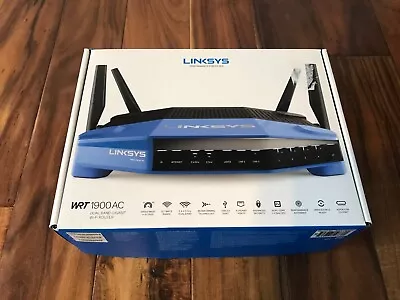 NEW Open BOx Linksys WRT1900AC 1300 Mbps 4 Port Dual-Band Gigabit Wi-Fi Router • $49.99