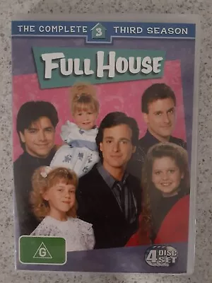 FULL HOUSE  The Complete Third Season DVD  Region 4 - Free Postage • £7.19