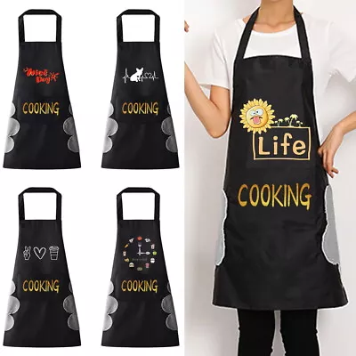 Chef Kitchen Apron BBQ Baking Catering Cooking Craft Apron For Men Women Ladies • £4.99